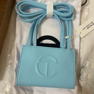 Light Blue Mini Telfar Bag